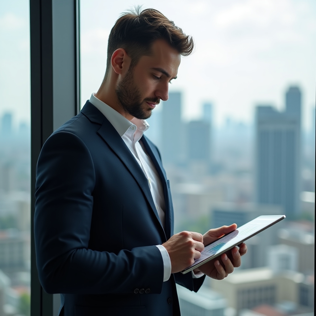 Собственник просматривает управленческий дашборд